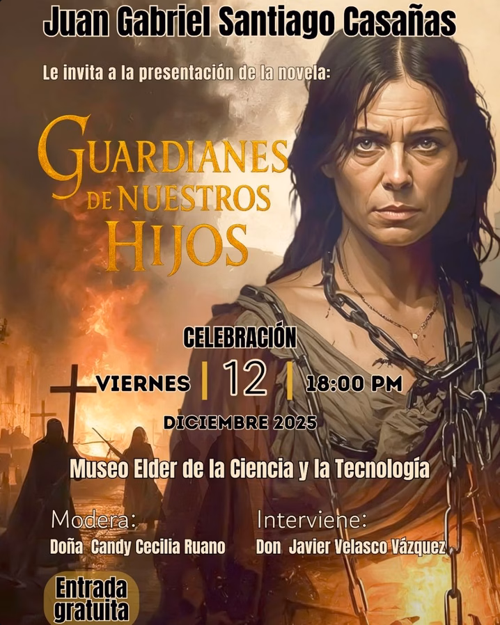 Presentación del Libro 'Guardianes de nuestros hijos' en el Museo Elder, Las Palmas de Gran Canaria.