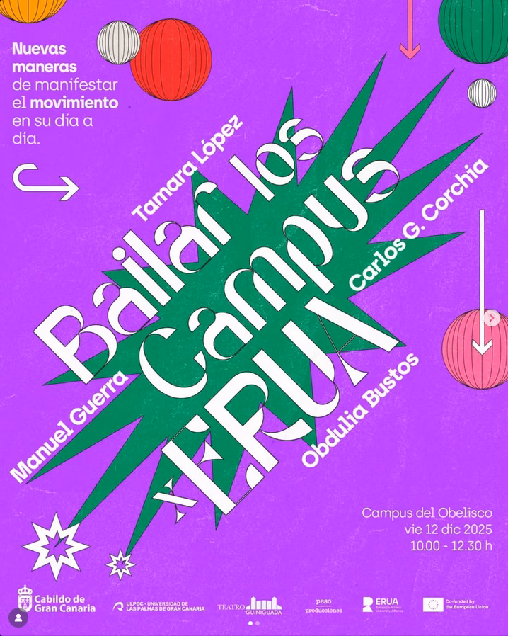 Danza - Último "Bailar los Campus" en el Campus del Obelisco de la ULPGC, Las Palmas de Gran Canaria.