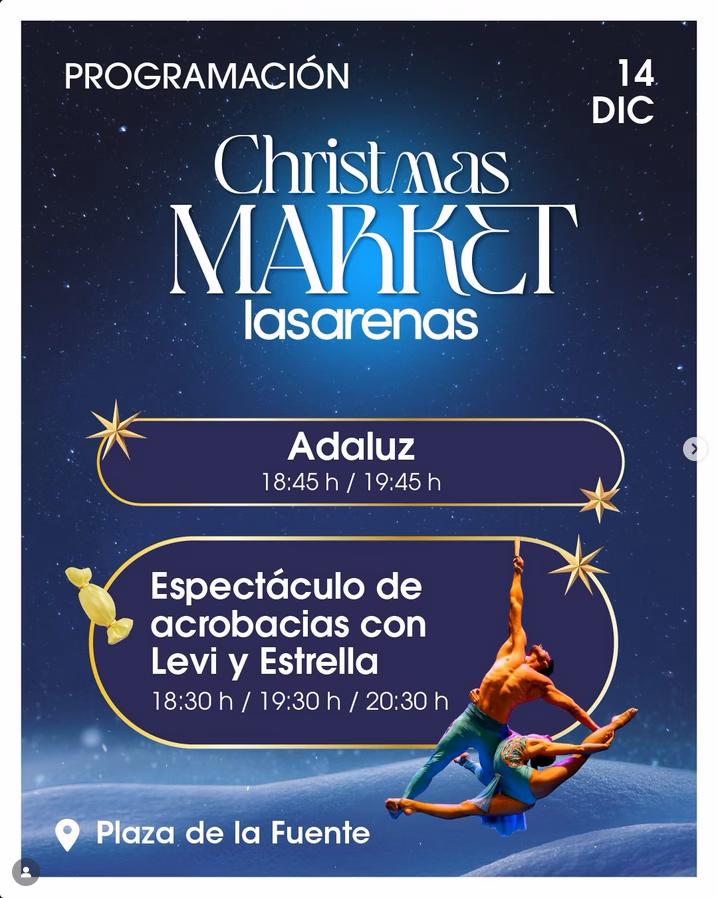 Christmas Market en el CC Las Arenas, Las Palmas de Gran Canaria.