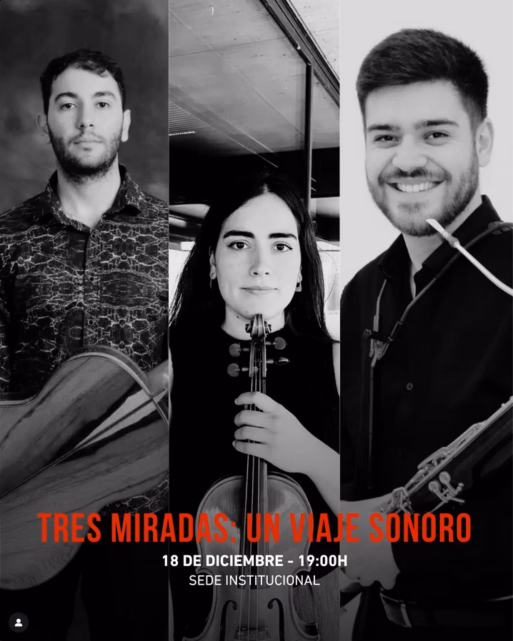 Concierto "Tres miradas: Un viaje sonoro" en la Sede Institucional de la Fundación Mapfre Canarias, Las Palmas de Gran Canaria.