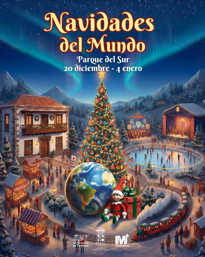 Infantil - Navidades del Mundo en el Paque del Sur de Maspalomas, San Bartolomé de Tirajana, Gran Canaria.