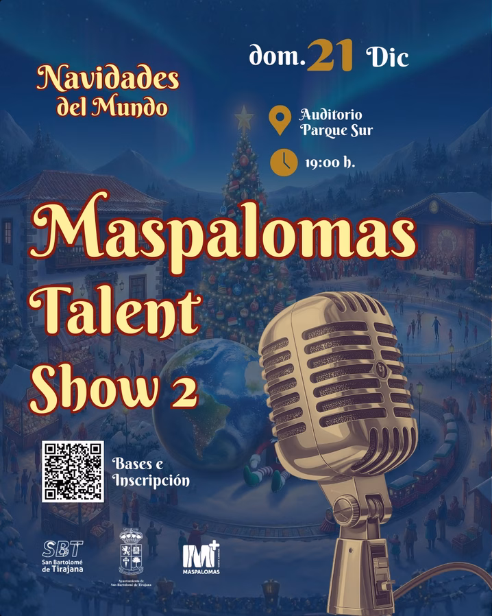 Maspalomas Talent Show en el Auditorio de Parque del Sur de Maspalomas, San Bartolomé de Tirajana, Gran Canaria.