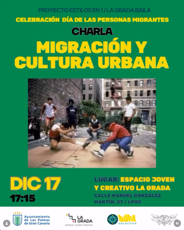 Charla – Migración y cultura urbana
