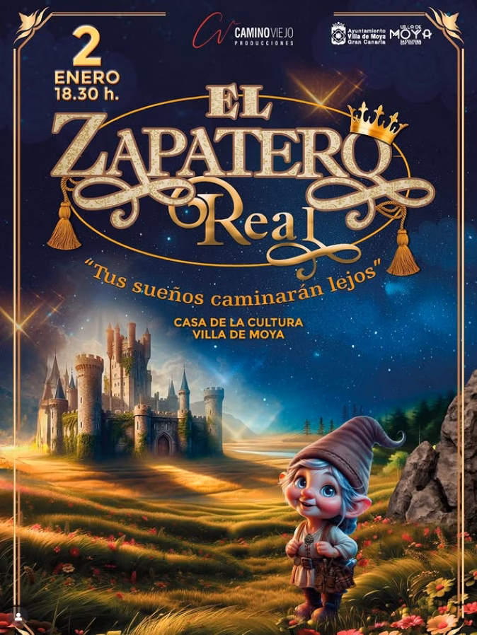 Espectáculo familiar El zapatero real. Casa de la Cultura Villa de Moya