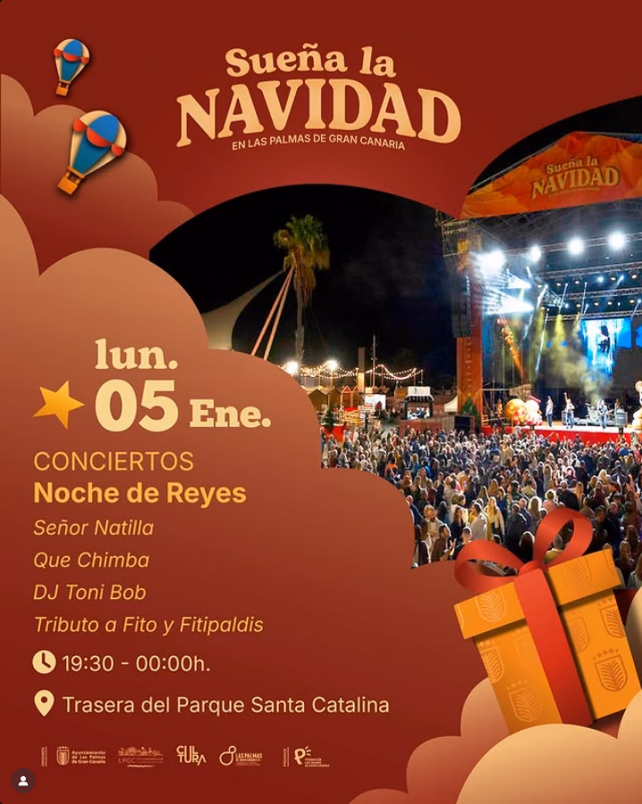 Noche de Reyes en Las Palmas en Las Palmas de Gran Canaria.
