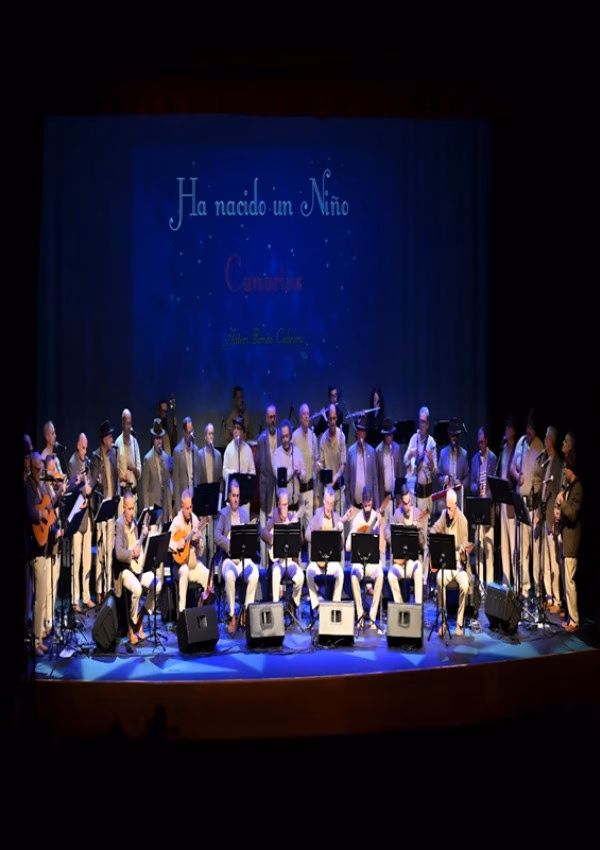 Concierto de Navidad de la Parranda de Teror en el Auditorio de Teror, Gran Canaria.