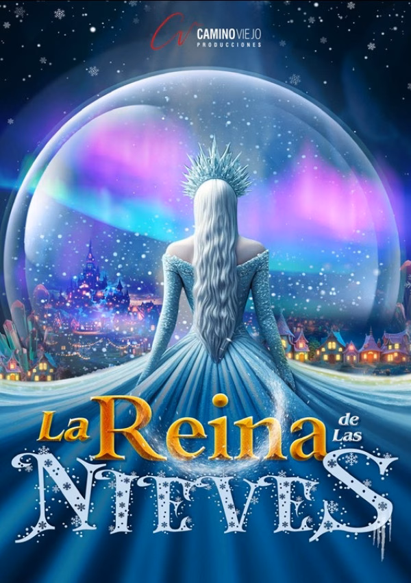 Espectáculo de teatro infantil y familair "La Reina de las Nieves" en el Auditorio de Teror, Gran Canaria.