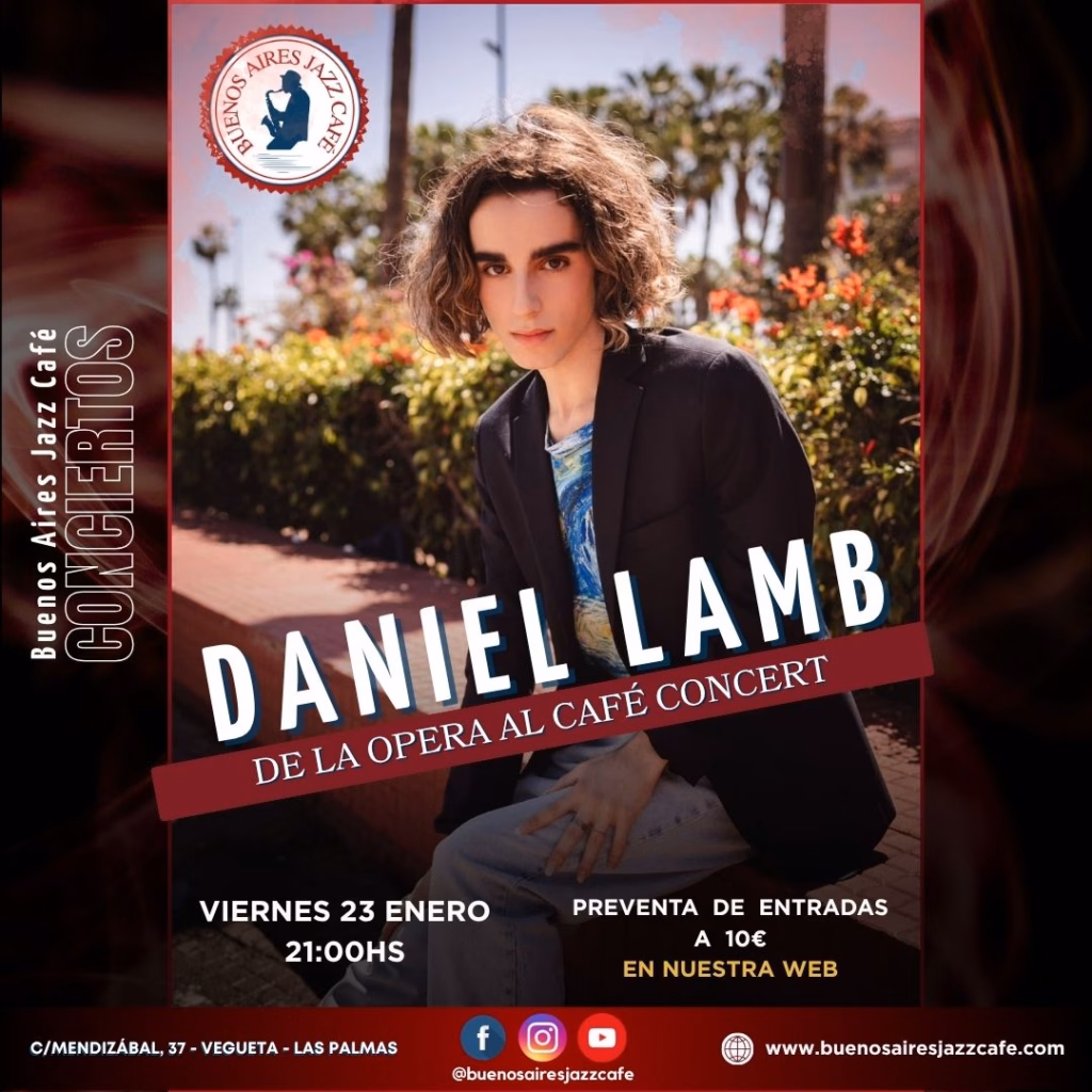 Concierto Baires - "De la Ópera al Café Concert" en Buenos Aires Jazz Café, Las Palmas de Gran Canaria.