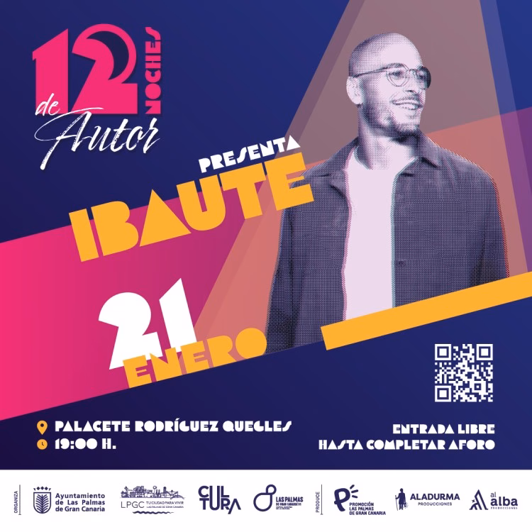 Concierto de Ibaute en el Palacete Rodríguez Quegles, Las Palmas de Gran Canaria.