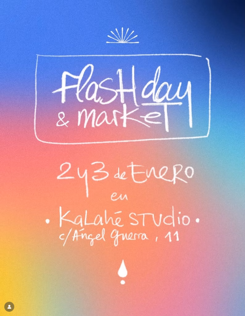 Market - Flash Day & Market en Kalahé Studio, Las Palmas de Gran Canaria.