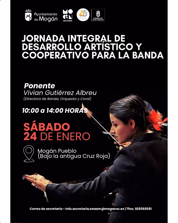 Jornada Integral de Desarrollo Artístico y Cooperativo en Mogán, Gran Canaria.