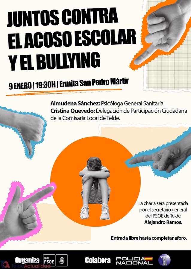 Jornada - "Juntos contra el acoso escolar y el bullying" en la Ermita San Pedro Mártir de Verona, Telde, Gran Canaria.