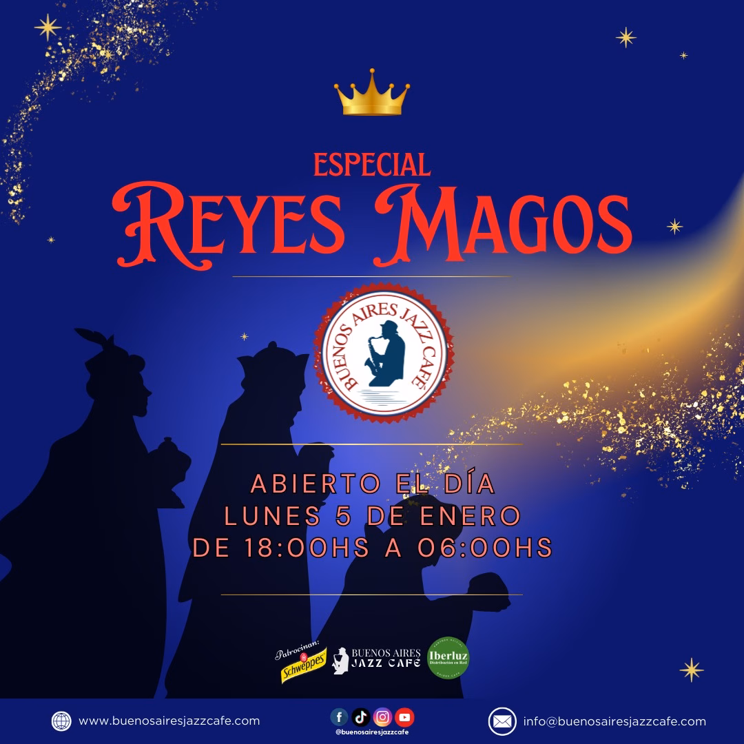 Música "Especial Reyes Magos en Baires" en Buenos Aires Jazz Café, Las Palmas de Gran Canaria.