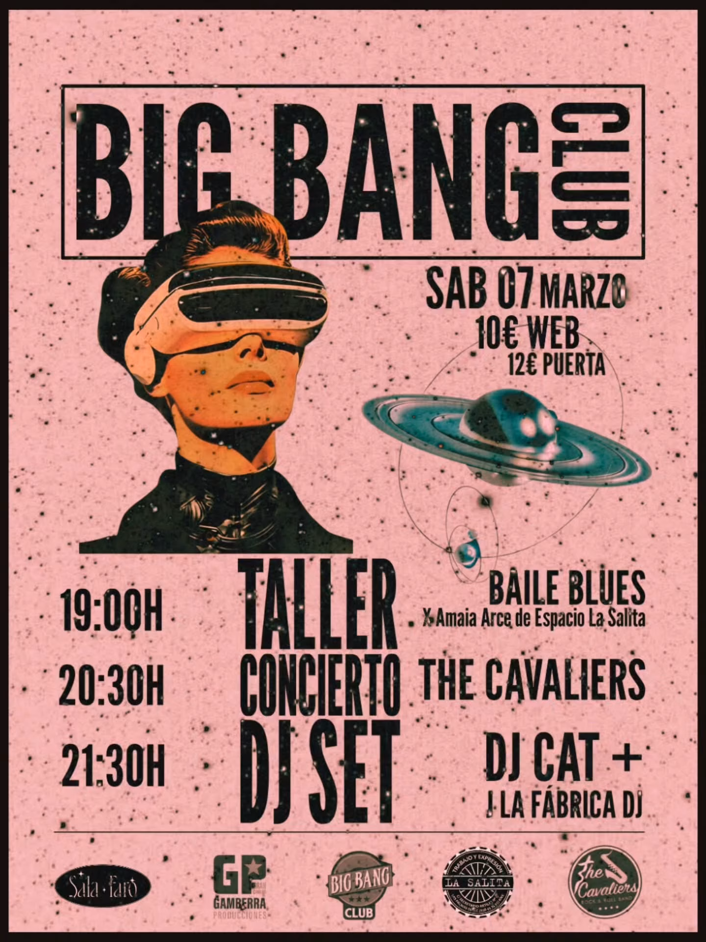 Fiesta "Big Bang Club", con la presentación del cartel de #bigbangvintagefestival2026 en Sala Faro, Las Palmas de Gran Canaria.