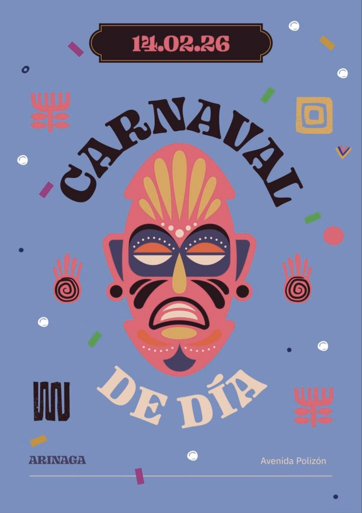 Carnaval - Programa del Carnaval de Agüimes, Gran Canaria, del 14 de febrero - Carnaval de día Arinaga