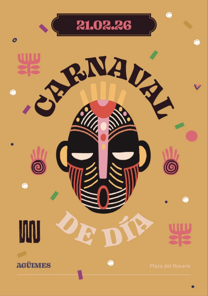 Carnaval - Programa del Carnaval de Agüimes, Gran Canaria, del 21 de febrero