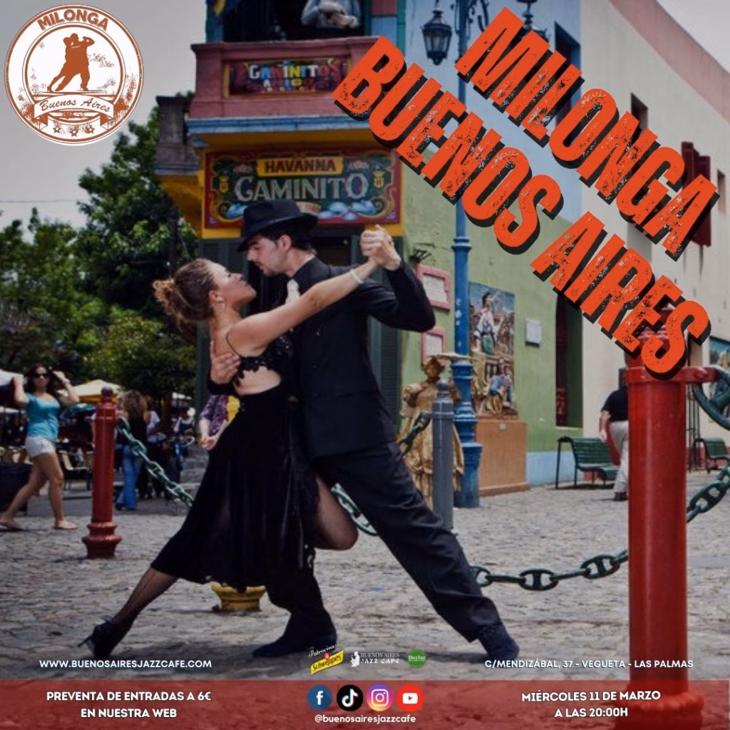 Milonga Buenos Aires - Espectáculo de Tango