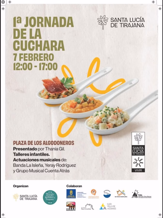 Gastro - 1ª Jornada de la cuchara en la Plaza de los Algodoneros, Gran Canaria.