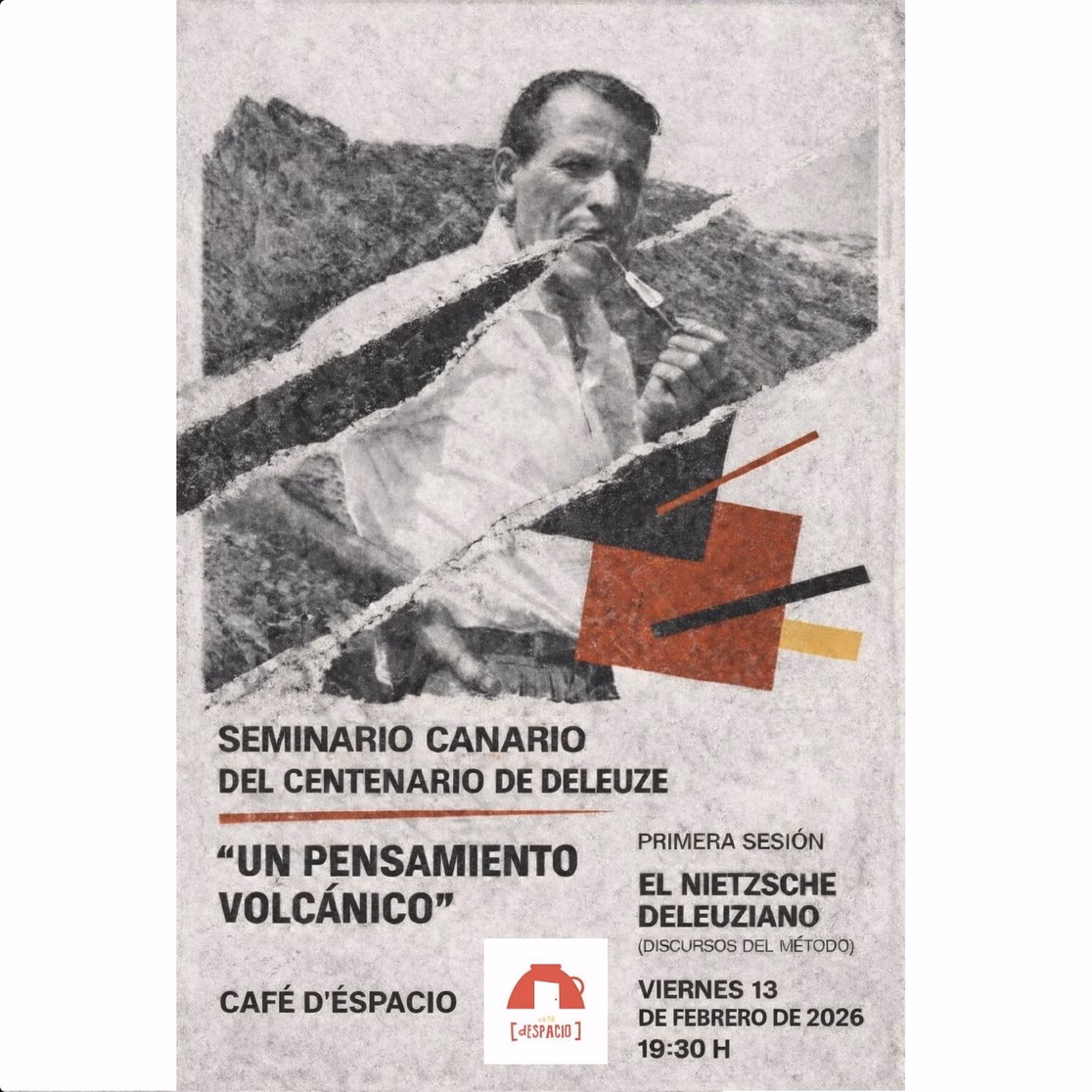 Charla "El Nietzche deleuziano" en Café D'espacio, Las Palmas de Gran Canaria.