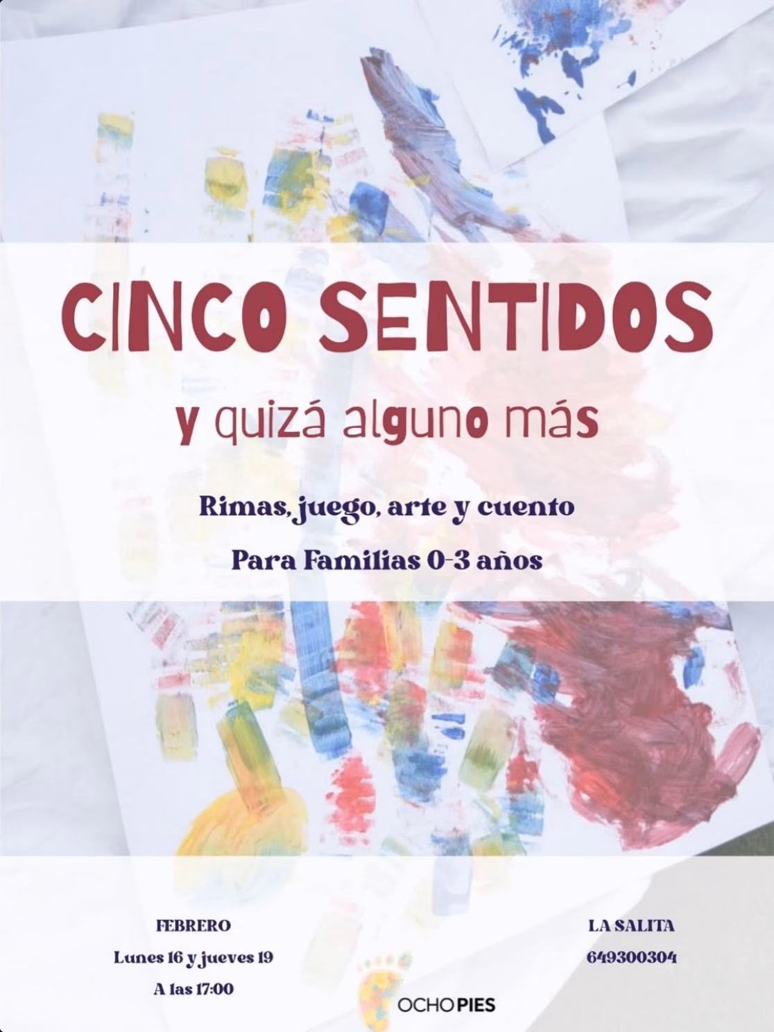Infantil - "Cinco sentidos y quizá alguno más", por 8pies en La Salita, Arucas, Gran Canaria.