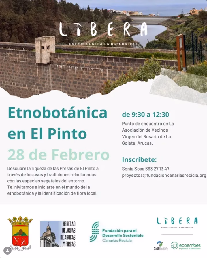 Visita Guiada - Etnobotánica en El Pinto, Arucas, Gran Canaria.