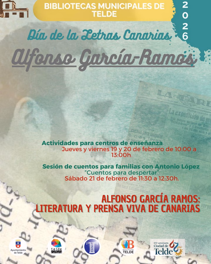 Narración - "Cuentos para despertar" con Antonio López en la Biblioteca Municipal Saulo Torón de Telde, Gran Canaria.