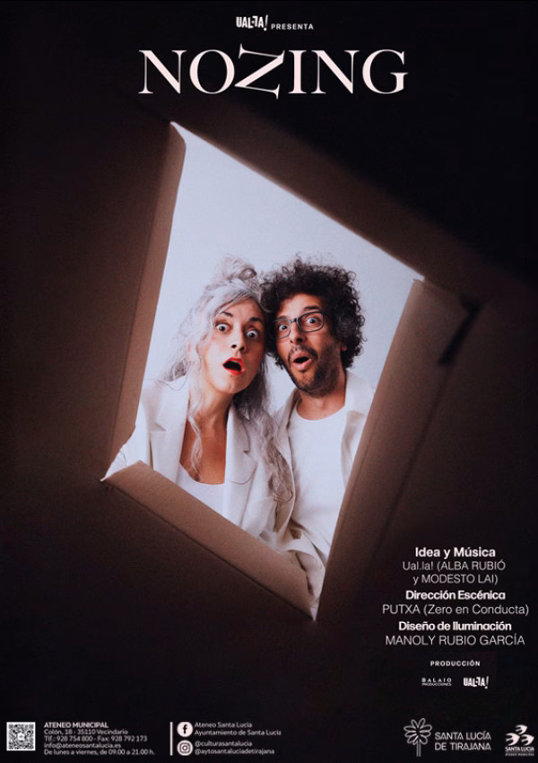 Música y Humor – "Nozing" en el Teatro Víctor Jara de Vecindario, Santa Lucía, Gran Canaria.