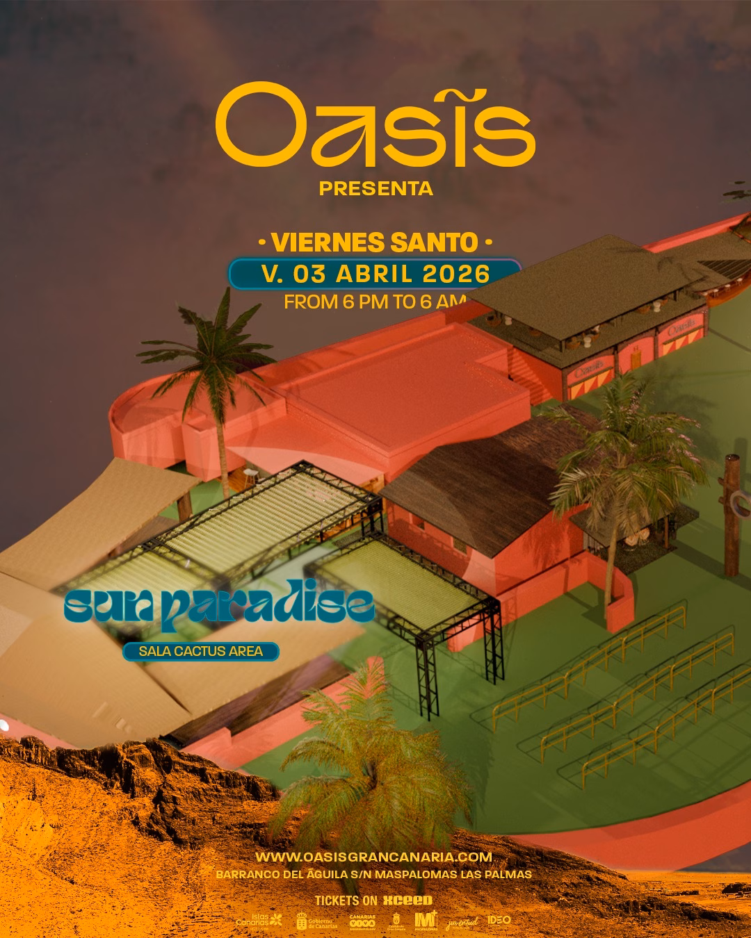 Fiesta - «Afrodise x Sun Paradise» - Eventos Gran Canaria