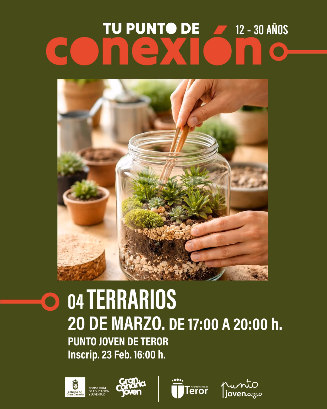 Taller - «Los Cuidadores del Ecosistema Verde: Terrarios»