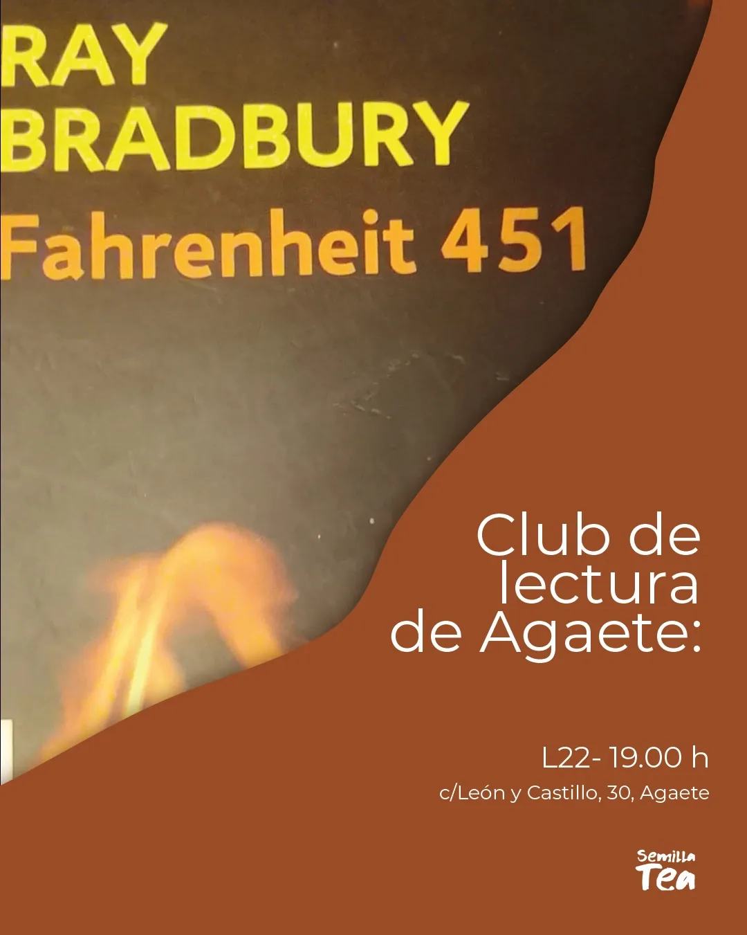 Literatura — Club de lectura de Agaete en el Espacio TEA, Agaete, Gran Canaria.