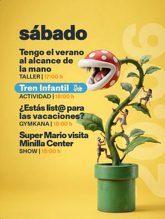 Diversión infantil en el CC Minilla Center, Las Palmas de Gran Canaria.