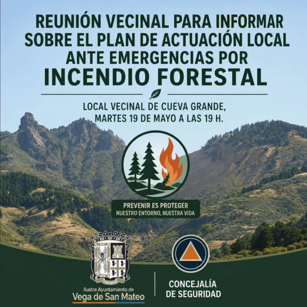 Charla sobre emergencias por incendio forestal