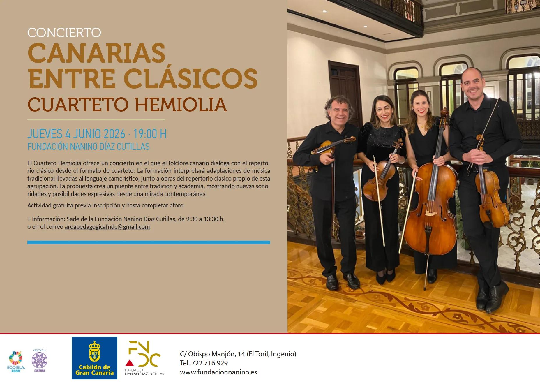 Concierto – Canarias entre Clásicos