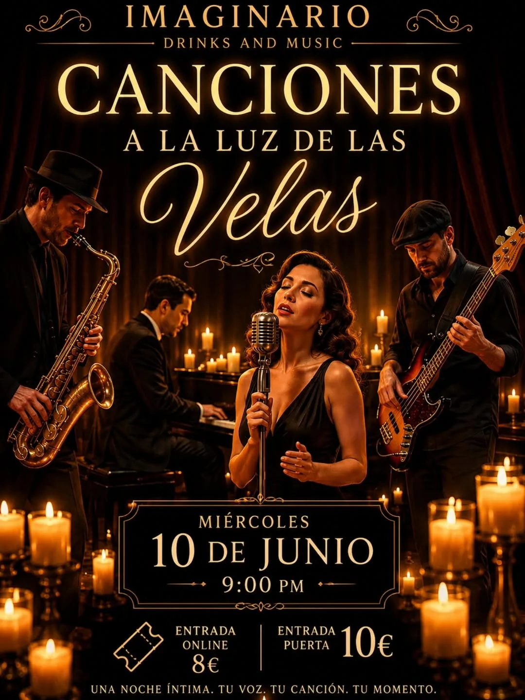 Concierto Canciones a la luz de las velas