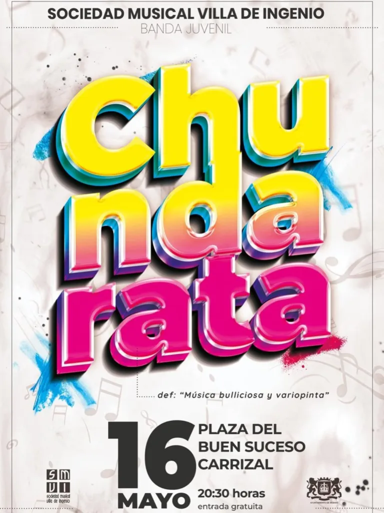 Concierto Chundarata en Ingenio - Eventos Gran Canaria