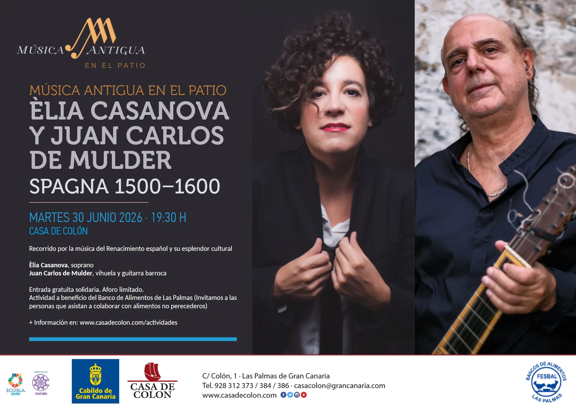Concierto - Èlia Casanova y Juan Carlos de Mulder
