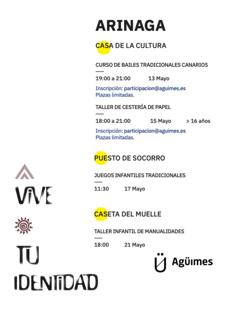 Curso de bailes tradicionales canarios en Arinaga