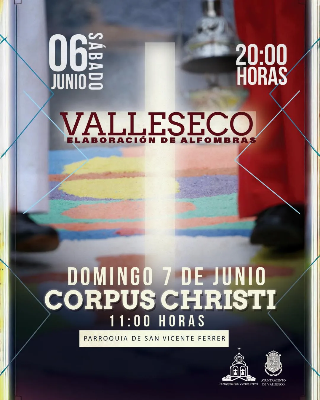 Fiestas – «Alfombras Corpus Christi en Valleseco»