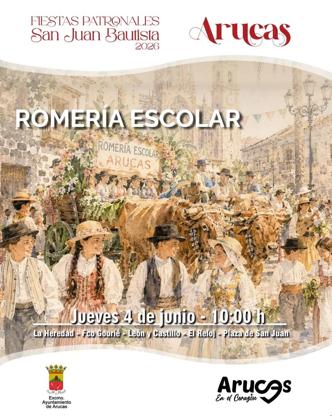 Fiestas – «Romería Escolar de Arucas»