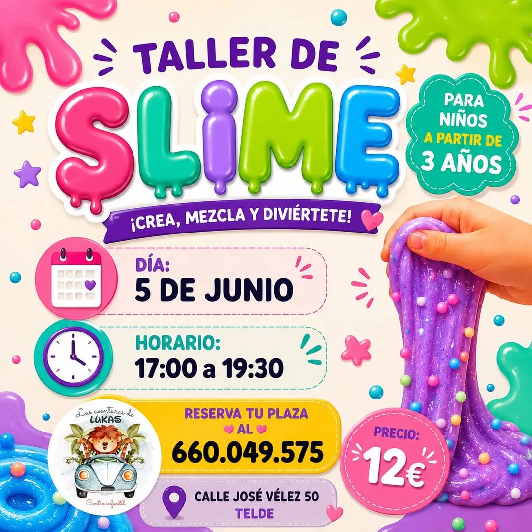 Infantil – «Taller de Slime»
