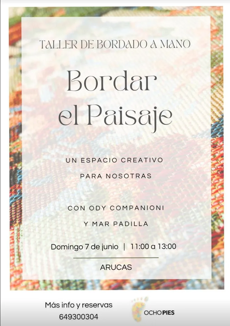 Taller – «Bordar el Paisaje»