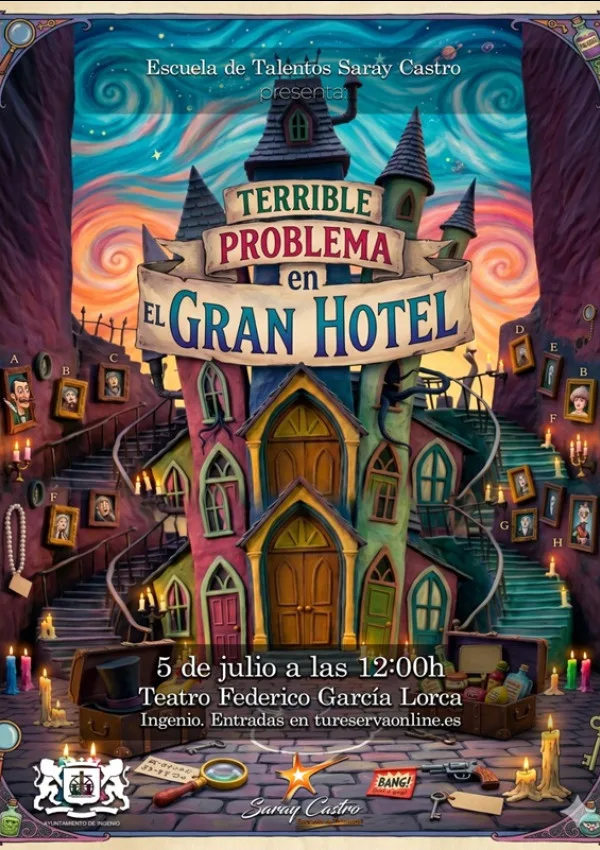 Teatro Terrible problema en el Gran Hotel en Ingenio