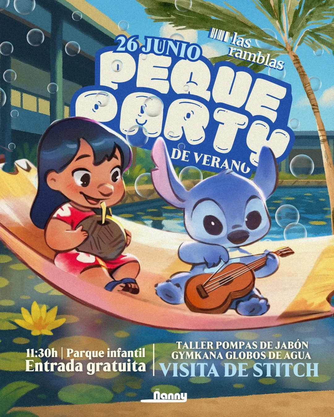 Infantil - Peque party de verano en Las Ramblas Centro, Plaza Parque infantil, Las Palmas de Gran Canaria.