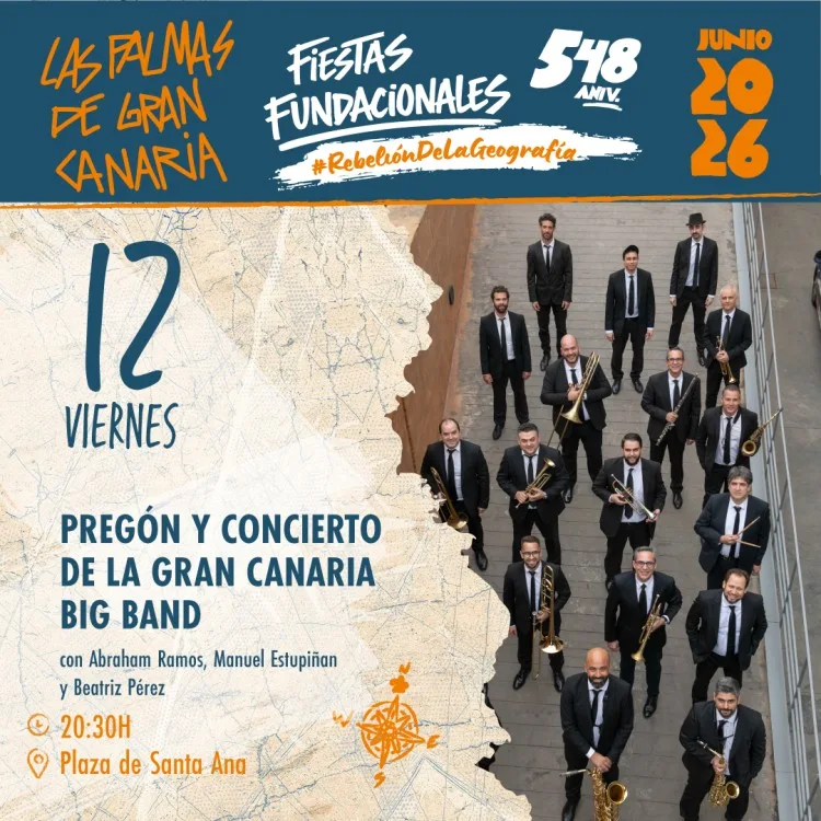 Fiestas - «Pregón y concierto de la Gran Canaria Big Band»
