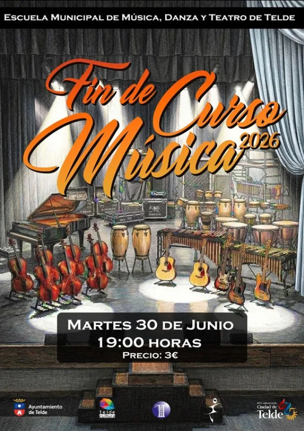 FIN DE CURSO DE MÚSICA 2026 en Telde - Eventos Gran Canaria