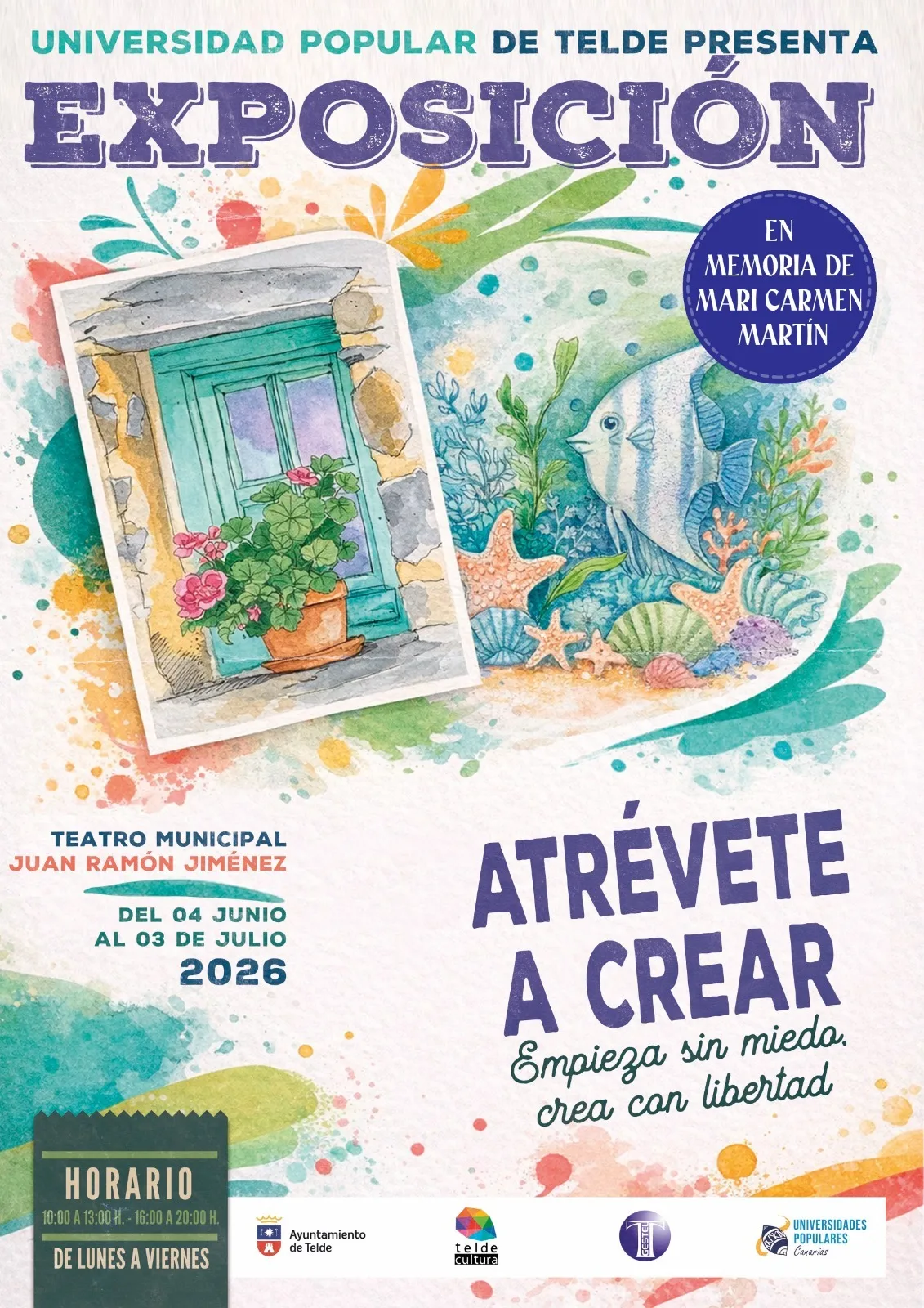 Inauguración – «Exposición. Atrévete a crear»
