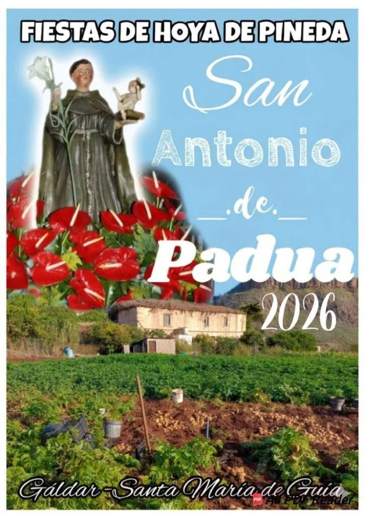 Pregón – Fiestas Hoya Pineda – Gáldar