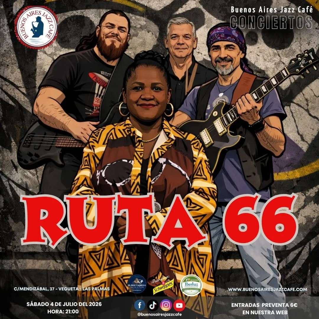 Concierto: Ruta 66 en Buenos Aires Jazz Café
