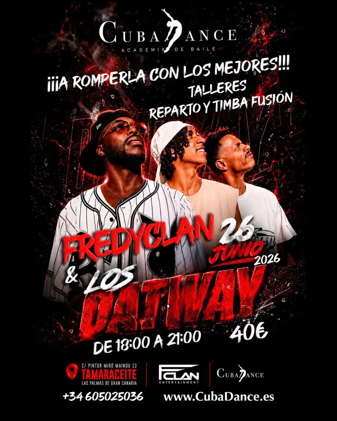 Taller – Reparto y Timba Fusión FredyClan y Los Datway