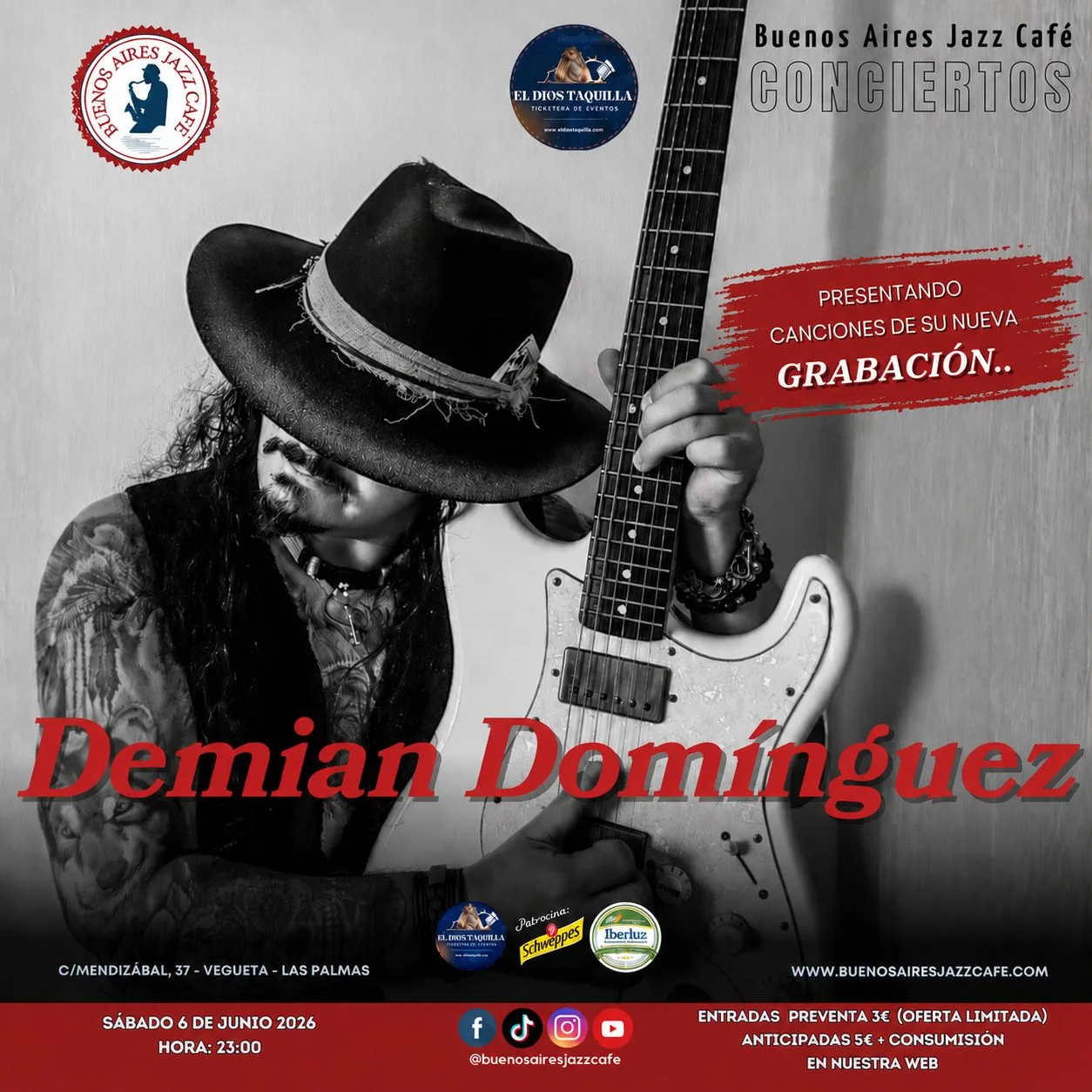 Concierto – «Demian Domínguez»